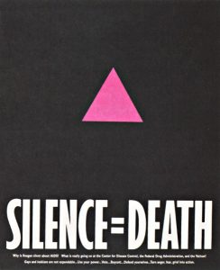 Gran Fury, "Silence = Death"